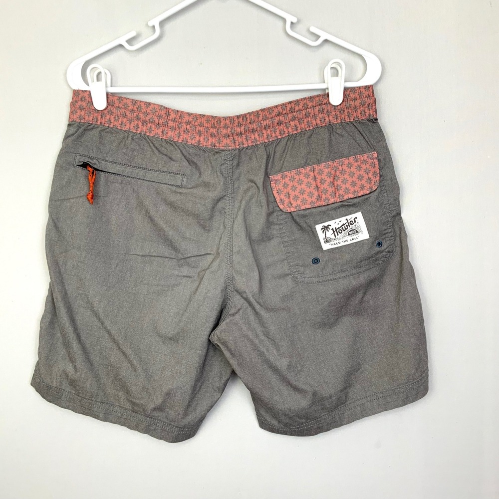 Howler Brothers Sz 30 Gray Sayulita Unlined Board Shorts Swim Trunks